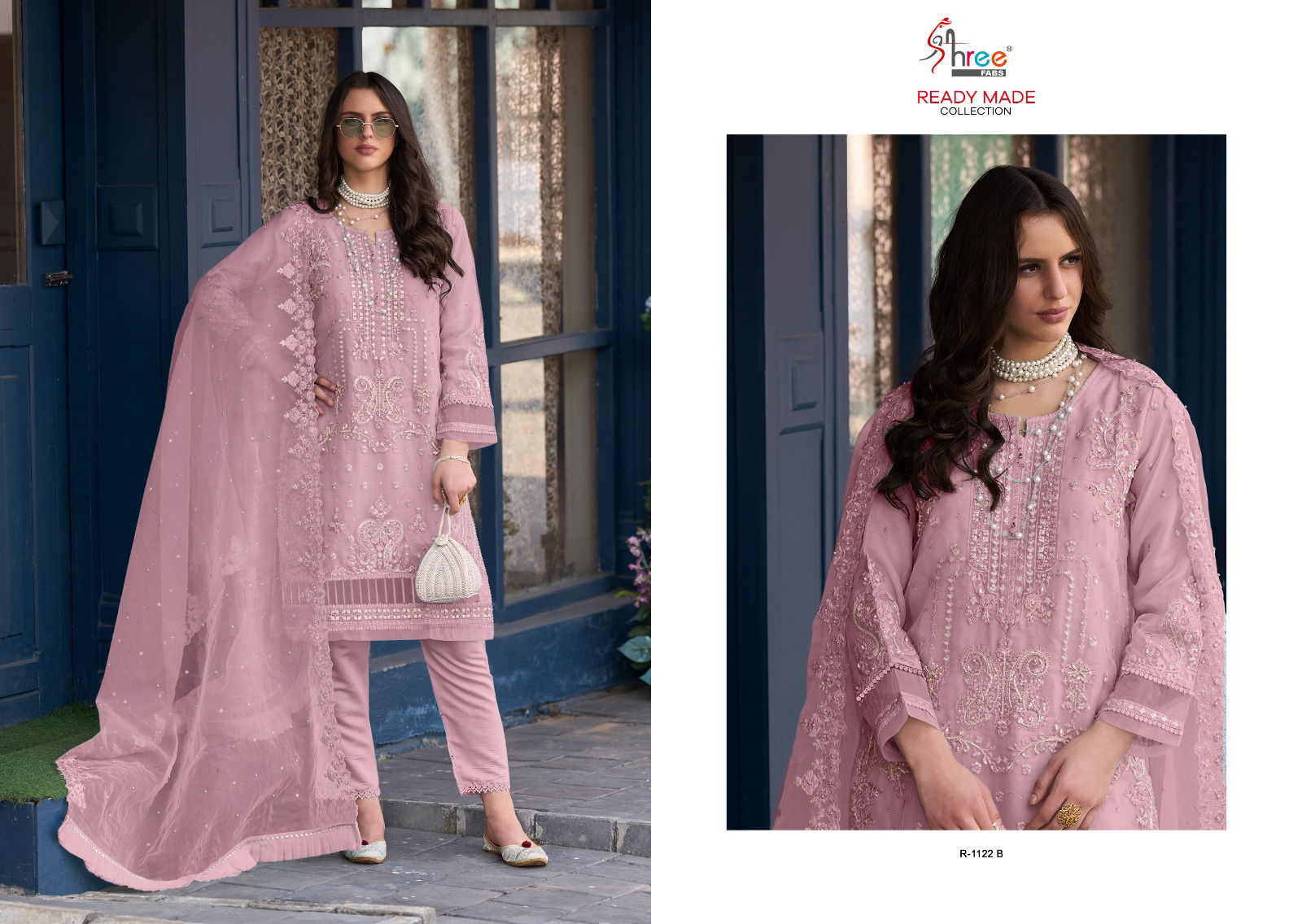 Shree R 1122 Readymade Salwar Suit Catalog